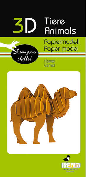 3D Paper Camel