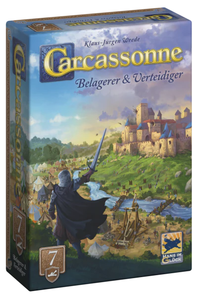 Carcassonne Expansion 7 - Siege and Defence (redesign)