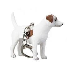 Mojo Jack Russell Keychain