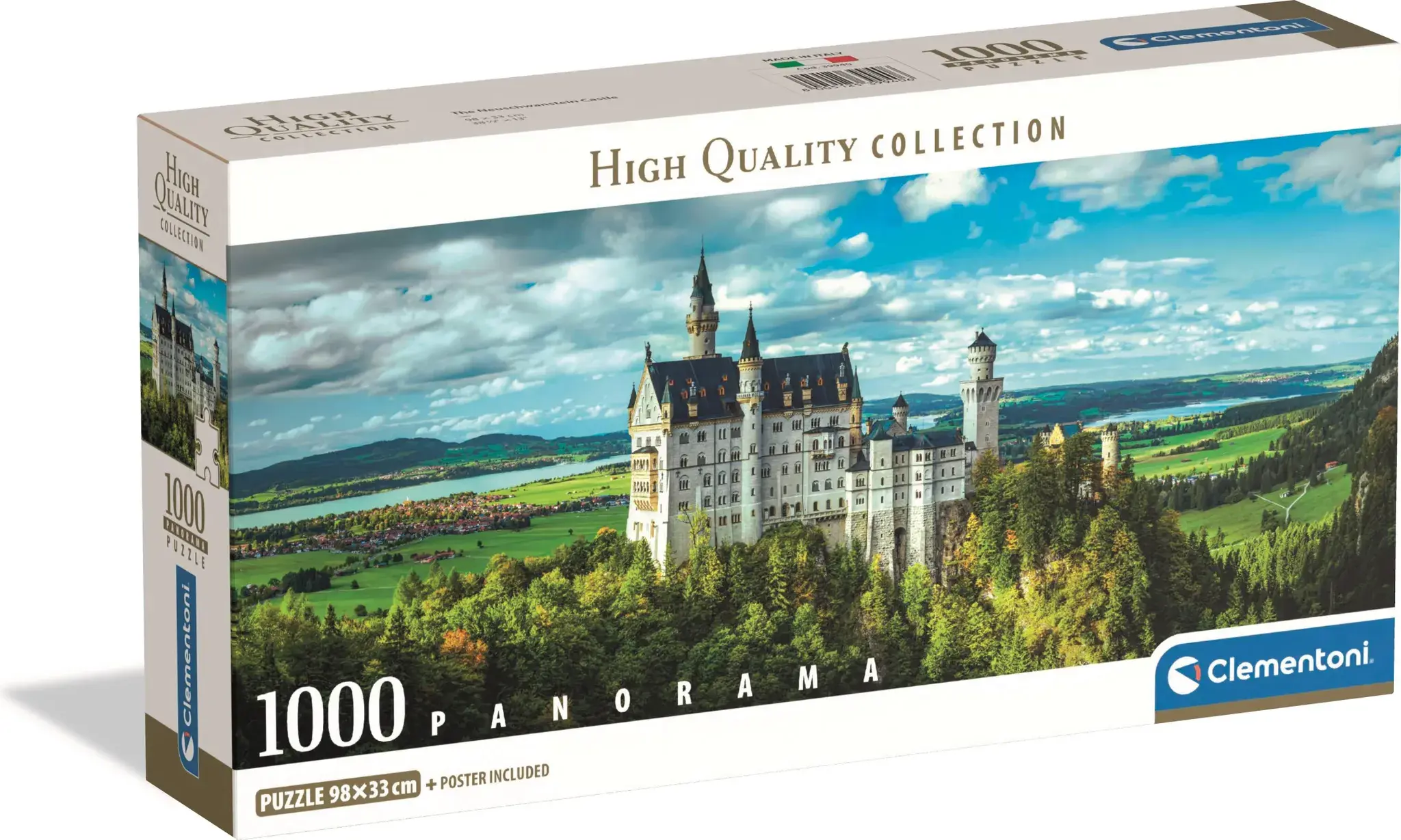 The Neuschwanstein Castle Puzzle 1000pcs Panorama