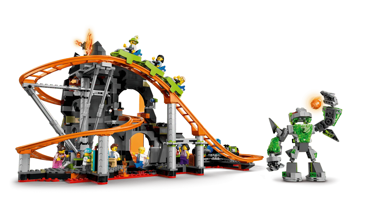 Lego City Lava Land Roller Coaster Park 60501 - Image 6