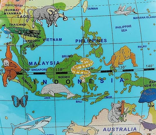 Inflatable World Globe Animal - Image 2