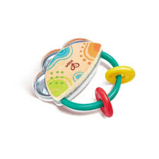 Hape Play Essentials Wooden Tambourine - Image 2
