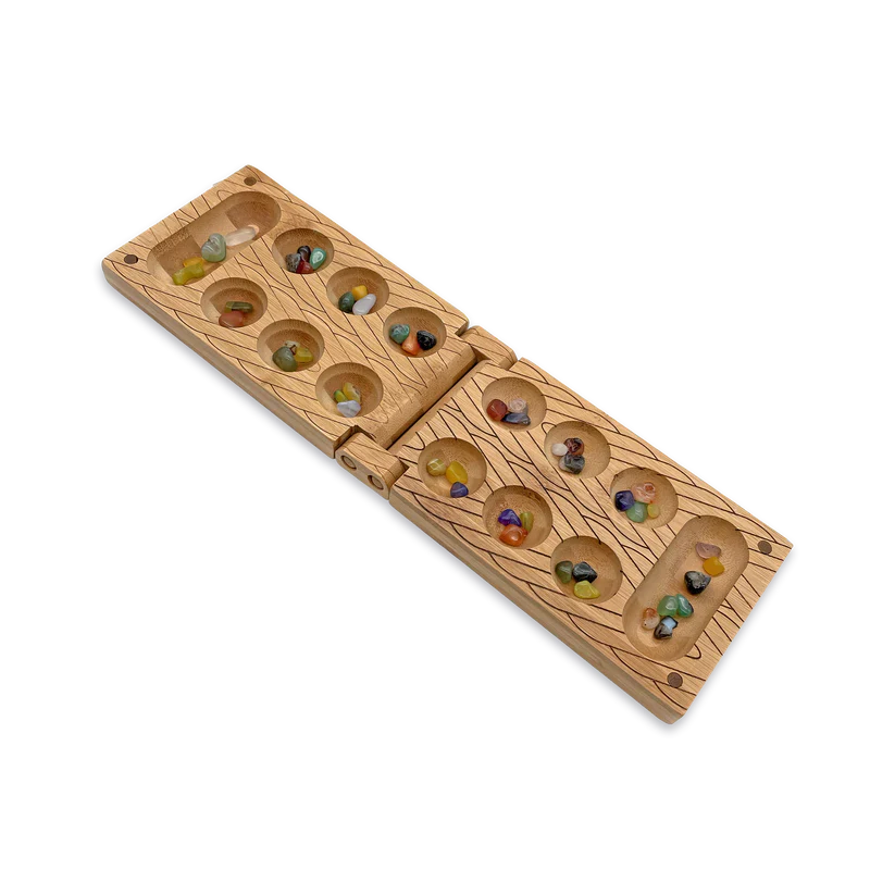 Travel Bamboo Mancala - Image 3