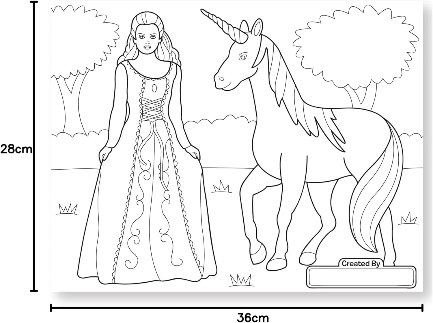 MD Jumbo Colouring Pad Pink - Image 2
