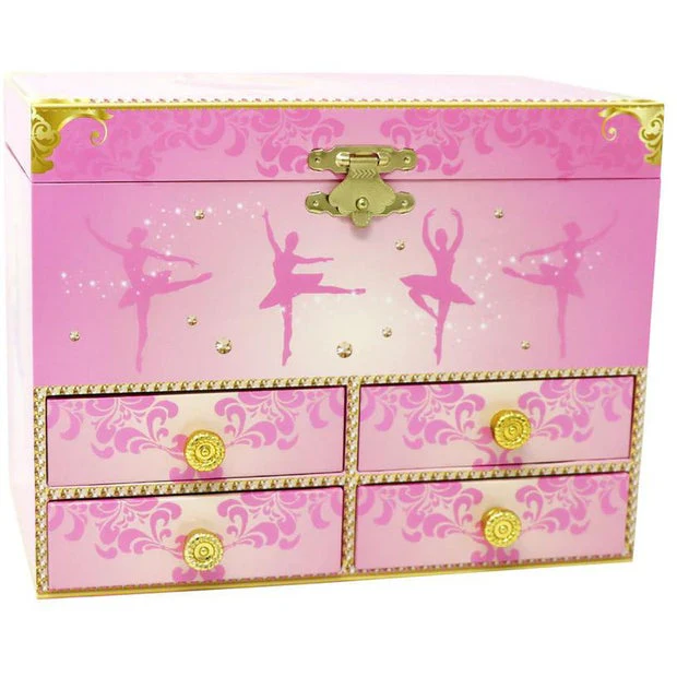 PP Romantic Ballet Medium Musical Jewellery Box - Image 2